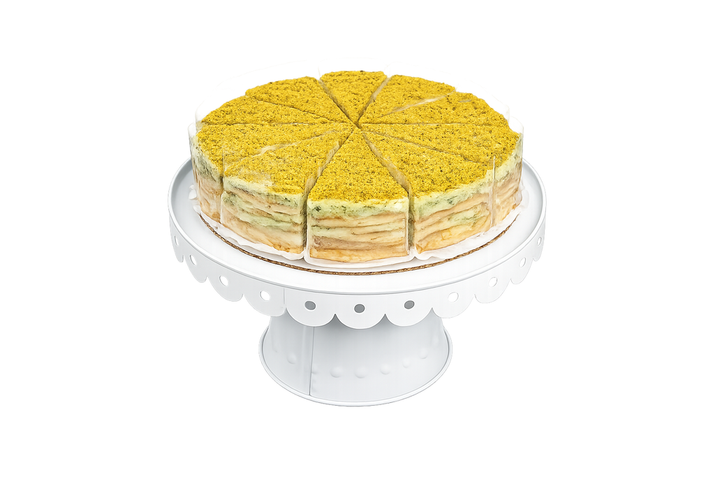 Pistachio Crepe Cake