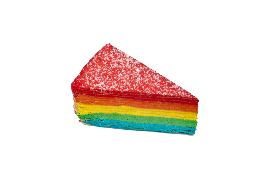 Rainbow Crepe Cake