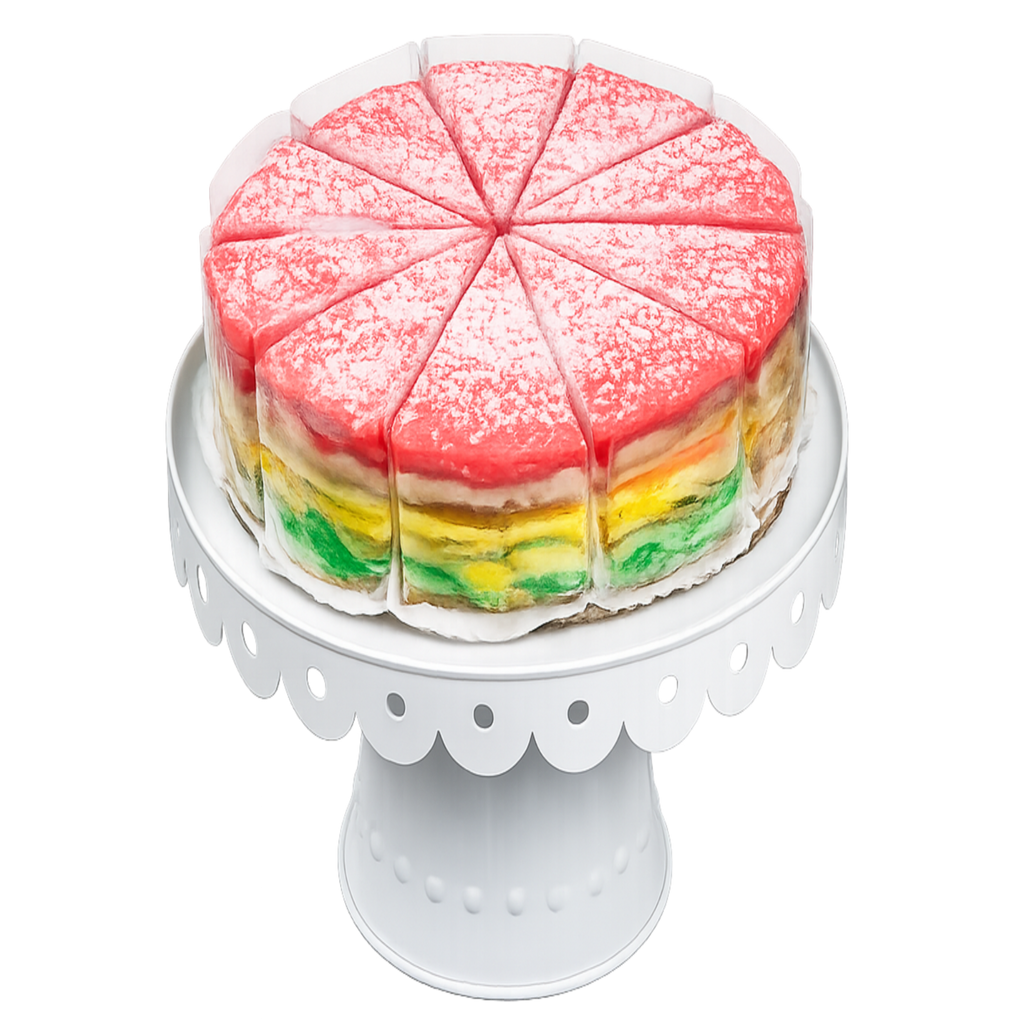 Rainbow Crepe Cake